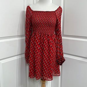 Avec Les Filles Off The Shoulder Dress